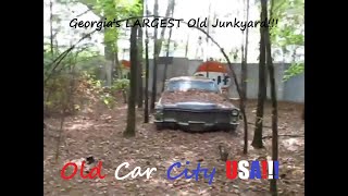 Walking Around The LARGEST OLD JUNKYARD IN GEORGIA!! - Old Car City USA