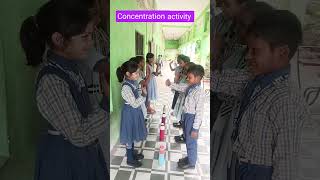 Concentration activity 🎯✅🙋#ytshorts video #LearningByDoing