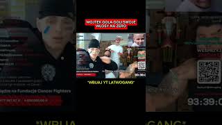 WOJTEK GOLA ŚCINA WŁOSY NA ZERO #latwogang #wojtekgola #włosy #charitystream