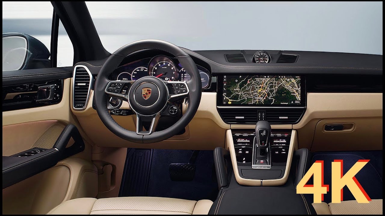 2018 Porsche cayenne turbo design interior drive