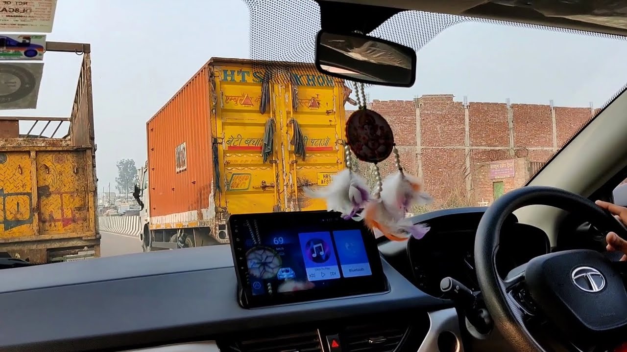 Highway Drive 💜: Cruising with the Wind 🚗💨 | Tata Nexon highway 