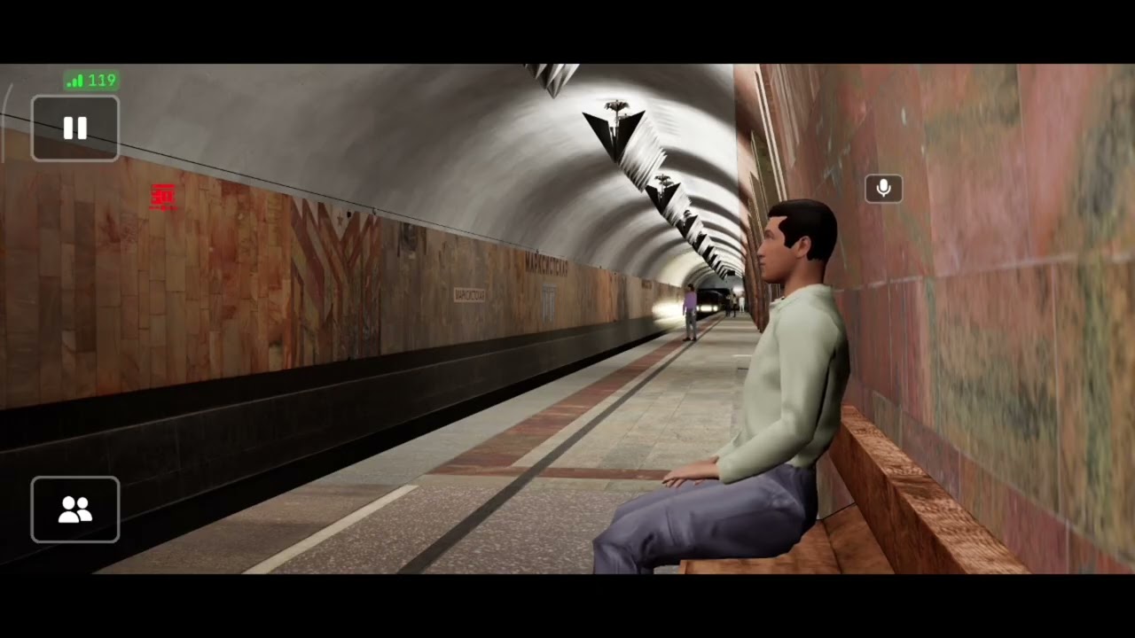 Поездка в мультиплеере на составе 81.717.5М 