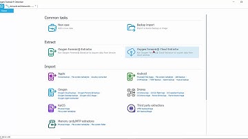 How To Extract Cloud Data Using Oxygen Forensic Detective