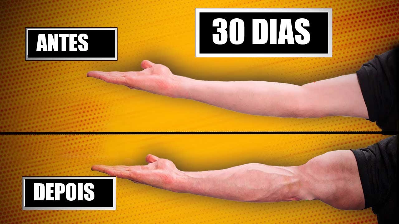 5 PASSOS PARA CRESCER OS BRAÇOS EM 30 DIAS - GARANTIDO! - YouTube