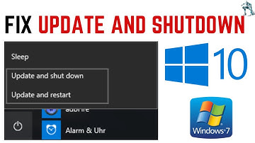 Fix Update and Shutdown Issue Windows 10 | Fix Update and Restart | Shutdown Without Updating | MTD