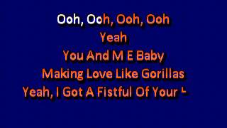 Karaoke Bruno Mars Gorilla Lyrics