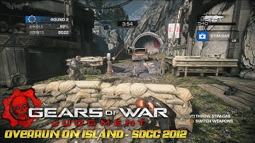 Gears of War Judgment - OverRun on Island SDCC 2012