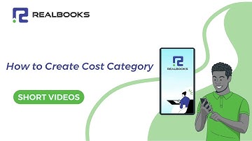 How to Create Cost Category - RealBooks | Online Accounting Software