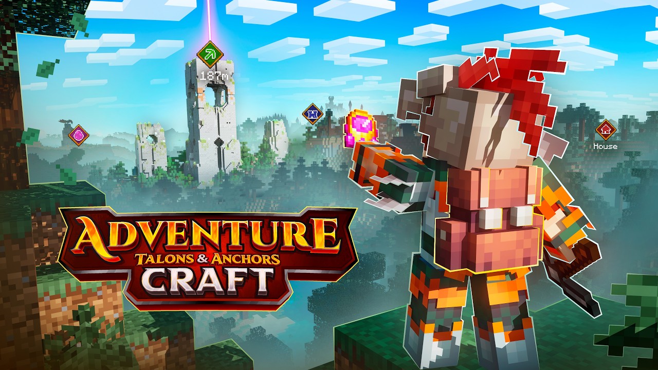 Talons & Anchors Update – Everything New in AdventureCraft 1.1 - YouTube