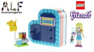 Lego Friends 41386 Stephanie´s Summer Heart Box Speed Build 