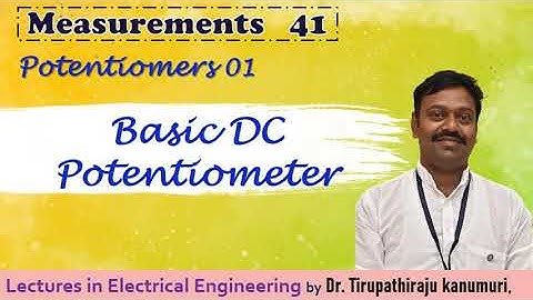 ME41 Basis DC Potentiometer