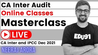 Chapter 8 Part 2 | CA Inter AUDIT Online Classes | CA Inter Audit Live MASTERCLASS 18 l Neeraj Arora screenshot 5