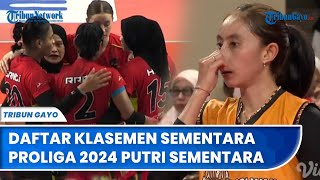 Daftar Klasemen Sementara Proliga 2024 Putri Usai Jakarta Pertamina Enduro Dikalahkan Popsivo Polwan