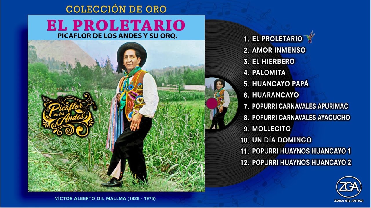 Picaflor de los Andes - LP EL PROLETARIO - Año 1970