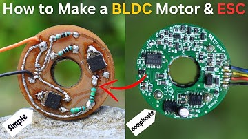Homemade brushless motor controller | how to make esc for bldc motor | #bldc #Motor