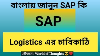 SAP RELATED VIDEO । বাংলায় জানুন SAP SOFTWARE আসলে কি। Logistics Jobs এর চাবিকাঠি। screenshot 4
