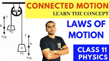 HOW TO SOLVE NUMERICALS ON CONNECTED MOTION | 11 CBSE NEET | JEE