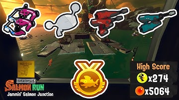 Splatoon 3 Salmon Run - Eggstra Work #9 - Top 5% - Score 274 - 05.09.25 - No Commentary