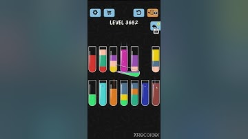 solve and solution water color sort game level 3682 👈