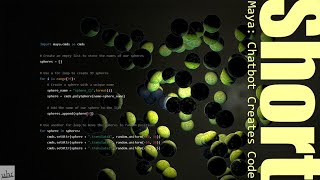 Maya: A Chatbot Creates 99 Spheres