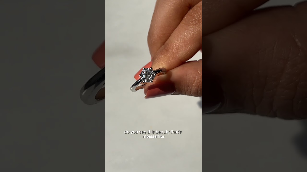 Moissanite - Big shine, zero compromise.☝🏻