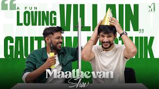Eating Pacha Molagaa with Gautham Ram Karthik 🌶️🔥 | The Maathevan Show | Mr X