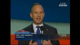 Governor Markell at the 2012 Democratic National Convention