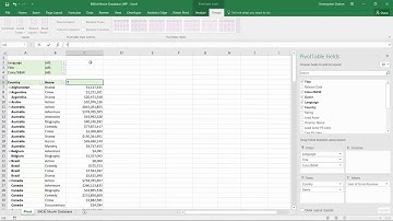 #14 Customizing Headers and Labels -  Pivot Tables Excel Tutorial