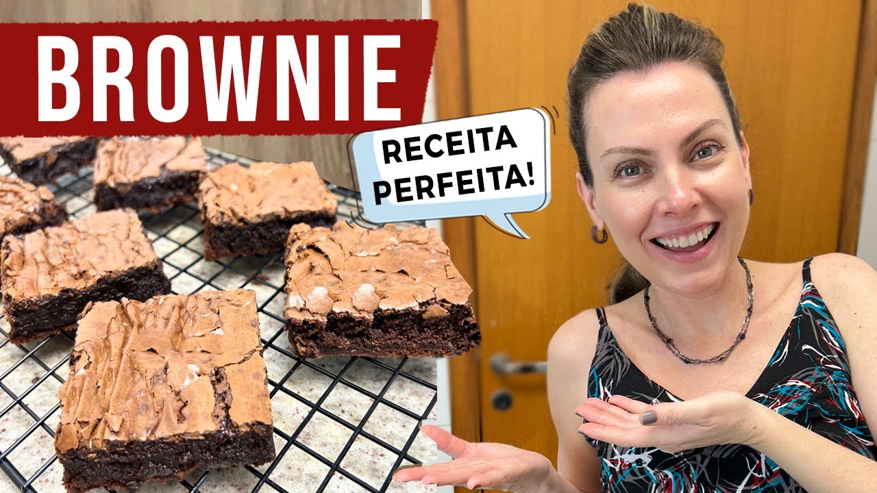 BROWNIE DE CHOCOLATE | A RECEITA PERFEITA
