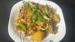 Adrak wali Aloo Ghobi ki sabzii| How to make Chatpti Aloo Gobi ka Salan|By Shumaila kitchen 🧑‍🍳 Chef