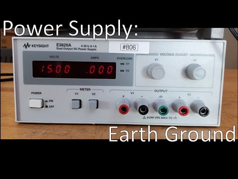 Power Supply Earth Mains Reference