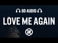 John Newman Love Me Again Lyrics 8D Audio