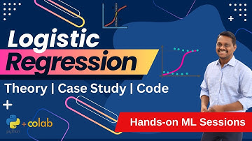 ML Video5 | Logistic Regression - Theory, Case study and code | Venkat Reddy AI Classes