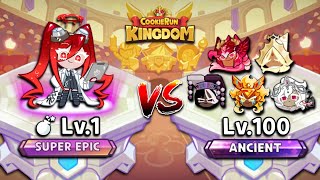 lvl 1 povidone-iodine cookie vs lvl 100 ancient cookie 💀