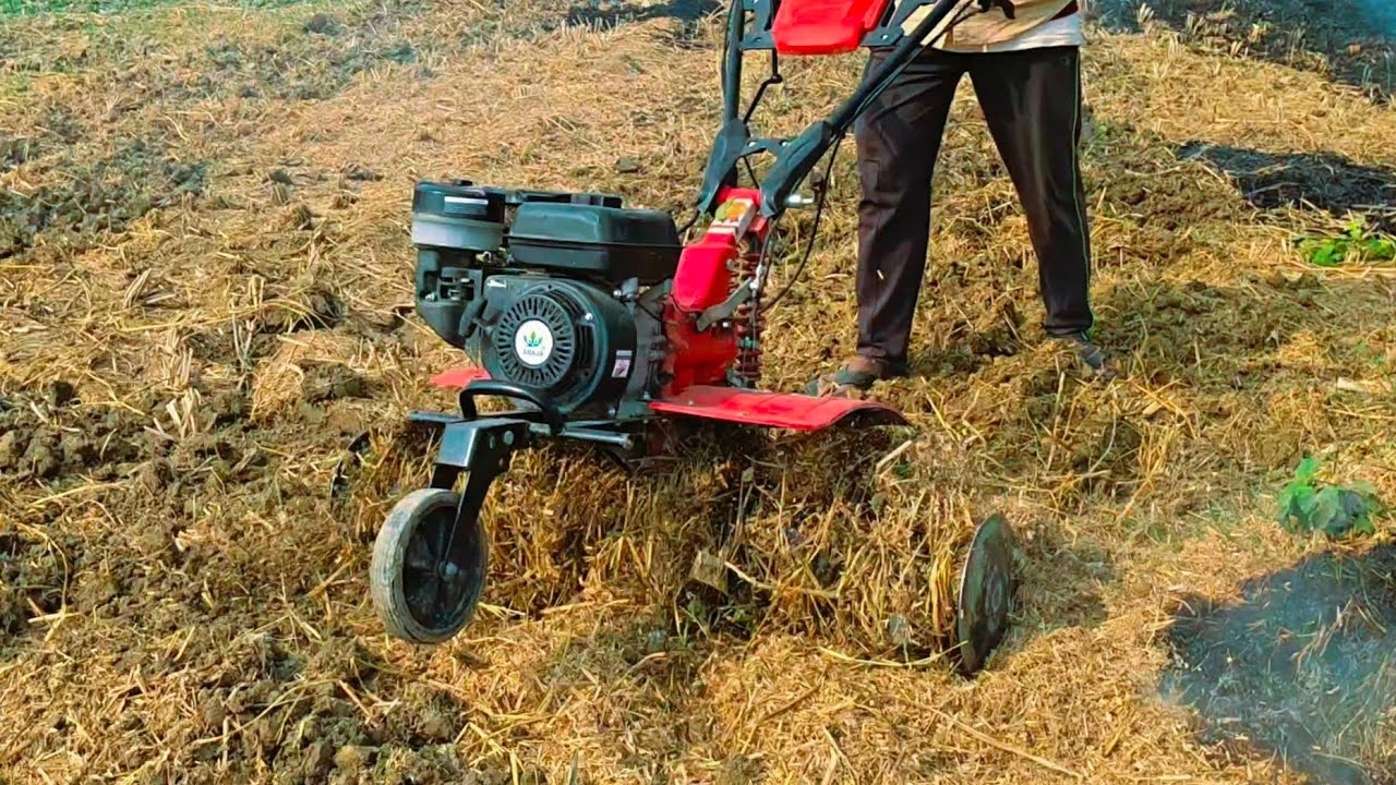 🚜 Power Weeder Tractor Full Working Video | Modern Farming Machine | Agriculture Technology India