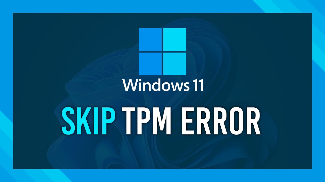 TPM Bypass to Install Windows 11 - FreeTimeTech