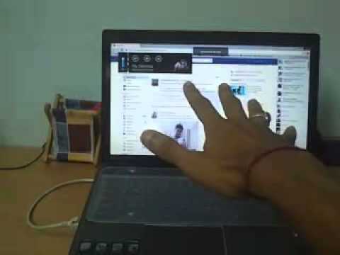 Gestures used with Leap Motion.