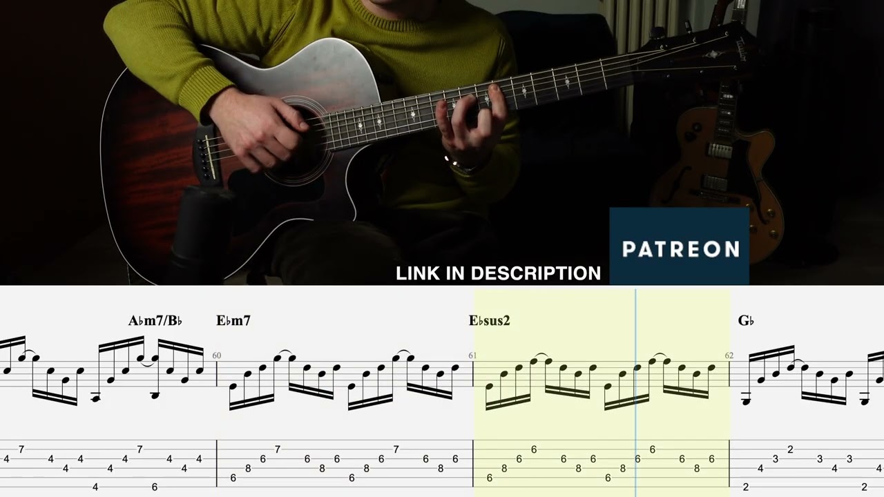 Caparezza - Pathosfera GUITAR COVER + PLAY ALONG TAB + SCORE