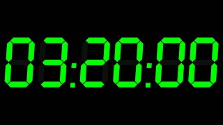 200 MINUTES(03:20 hours) countdown digital timer with alarm sound screenshot 4
