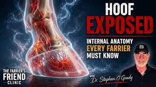 A deep dive into the anatomy of a horse's hoof. Dr. Stephen O'grady the farriers friend clinic