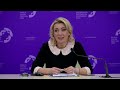 Брифинг М.Захаровой, Сочи, 6 марта 2024 года