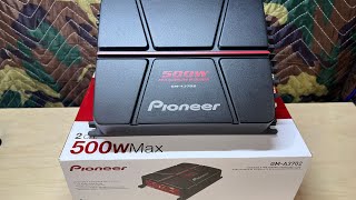 Pioneer GMA3702 Amp Dyno (8 ohm Mono)