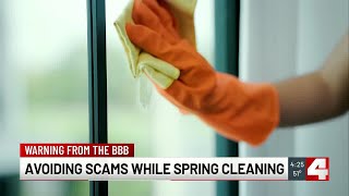 BBB on hiring companies for spring cleaning