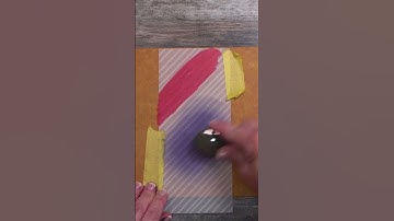 2 Ways Add Color To Vellum! #shorts