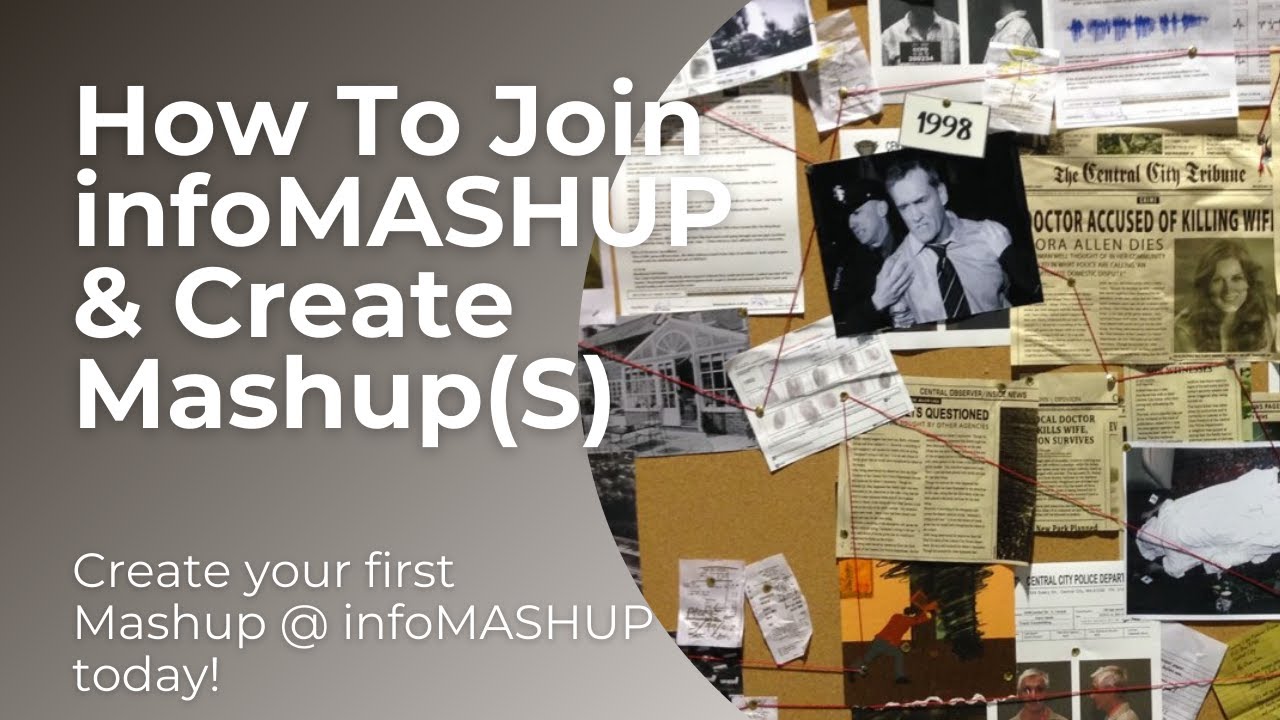 How To Join infoMASHUP & Create Mashup(S)