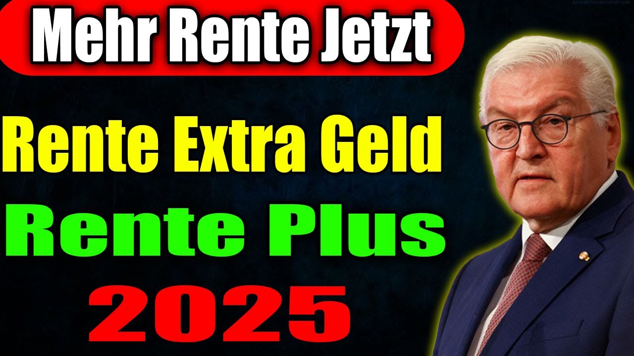 🤑 Millionen Rentner erhalten ab September mehr Geld – So berechnen Sie Ihre neue Rente!