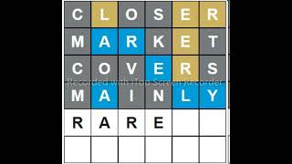 WordHurdle 4 April answer | wordle 2 hint, tips, answer today #wordhurdle #shorts #wordhurdle151