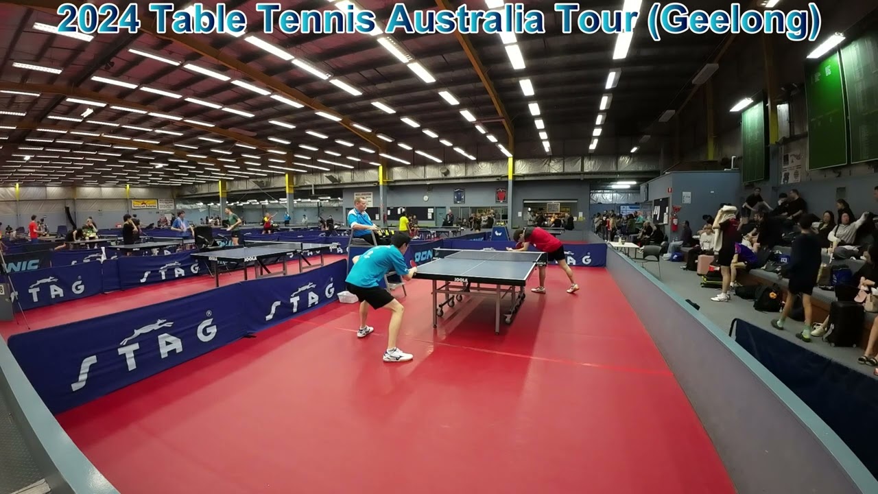 2024 Table Tennis Australia Tour 🏓 MO Highlights🏓 Michael Lim (1853) vs Vicky Wu (1699)