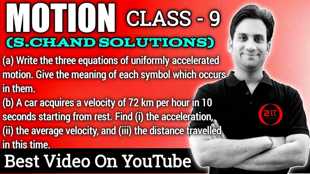 Write The Three Equations Of Uniformly Accelerated Motion Give The Write the three equations of uniformly accelerated motion give the