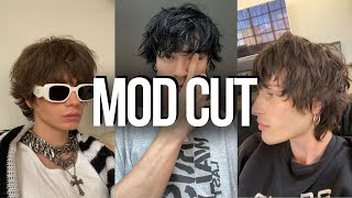 EL MEJOR estilo de CORTE MEDIO-LARGO para HOMBRE | PEINADO MOD CUT TEXTURA